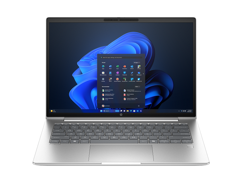 ноутбук HP Probook 4 G1iR Core 5-210H 14" WUXGA (1920x1200) UWVA 300 nits 16GB DDR5 5600,1TB SSD,Intel Graphics,48Whr,1y,1.4kg,Win 11 Home/chinese,KB Eng/Rus,Silver