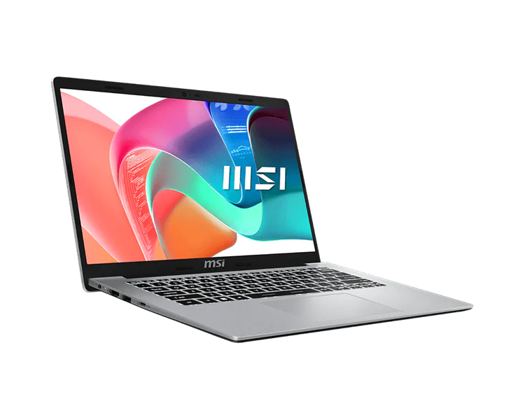 ноутбук MSI Modern 14 F1MG Core 5 120U 14" FHD (1920*1080),IPS,DDR4 16GB (16GB*1) 512GB SSD Intel Graphics,backlight,46.8Whr,1.5kg,Dos,1y,Urban Silver