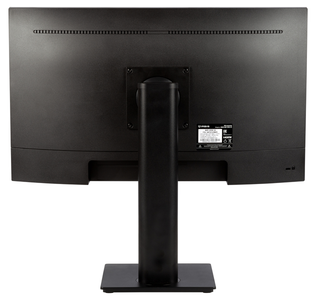 IRBIS MIR View 24 23.8'' LED Monitor 1920x1080, 16:9, IPS, 300 cd/m2, 1000:1, 5ms, 178°/178°, VGA, HDMI, DP, Audio output, 100Hz, накл., внутр. бп. Black МИНПРОМТОРГ (МПТ) 3г