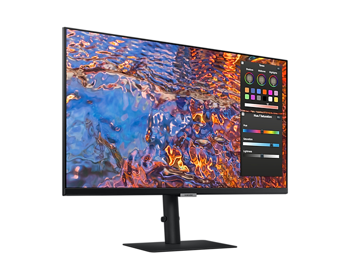 Samsung 27" ViewFinity S8 S27B800PXI IPS LED 16:9 3840x2160x60Hz 5ms 350cd 1000:1 178/178 1,07 млрд DP; HDMI; USB-C(90 Вт); USB3.0x3; RJ45;Tilt; Swiv; HAS; Pivot; VESA; Black