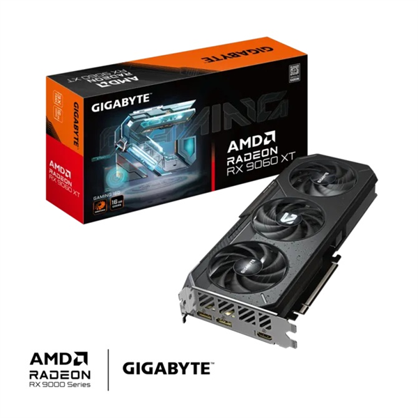 Видеокарта GIGABYTE RX9060XT GAMING 16GB//RX9060XT, HDMI, DP*2, 16G,D6
