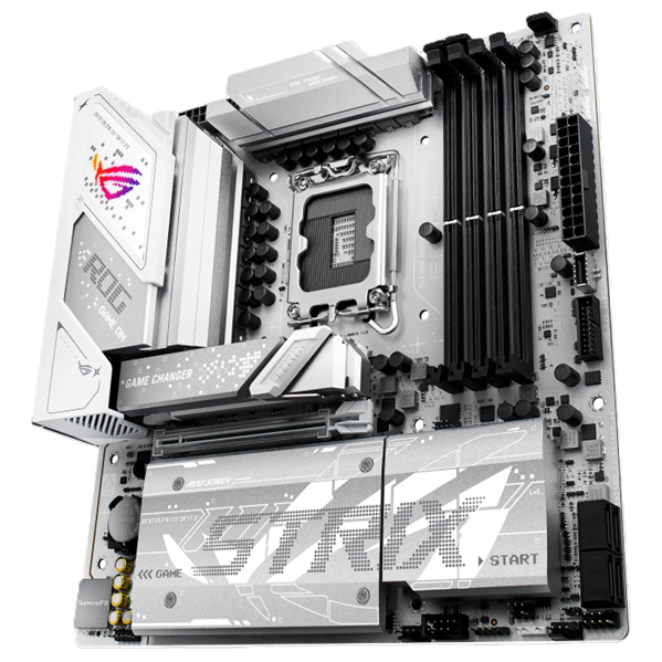 Материнская плата ASUS ROG STRIX B860-G GAMING WIFI, LGA1851, B860, 4*DDR5, 4*SATA, 4*M.2, 4*USB 3.2, 4*USB 2.0, Type-C, 2*PCIx16, DP+HDMI, ATX; 90MB1JF0-M0EAY0