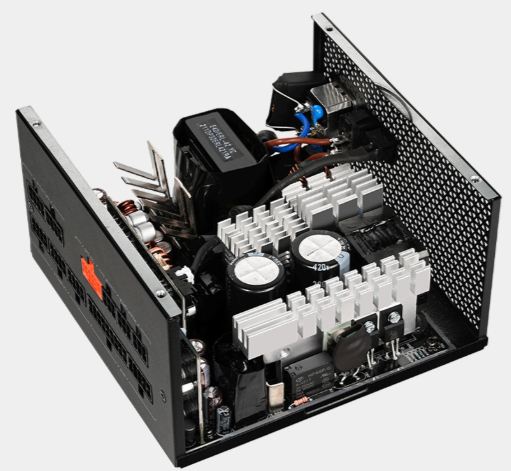 Блок питания PCCooler YN850, 850W, ATX3.1/PCIe5.1, APFC, 80+ Gold, 13.5cm Fan, Modular (P5-YN850-G1F)