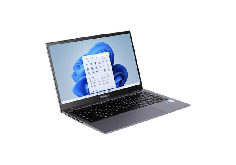Ноутбук IRBIS SmartBook 14NBP02 14" FHD(1920x1080) IPS 300cd,Ultra 5 125U,16Gb LPDDR5-5600,512Gb SSD,Wi-Fi 6+BT5.2,45Wh,Metal case,FP,TPM 2.0, 1 type C full function, 1.55kg,Grey,1y,Win11Pro