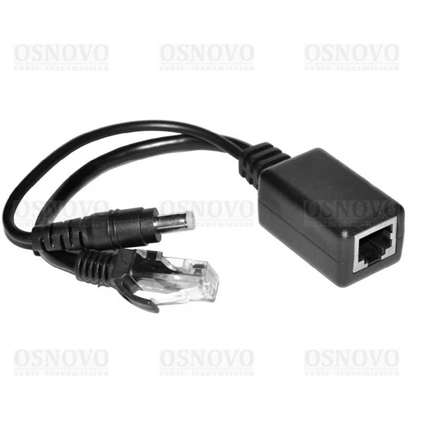 Пассивный PoE-инжектор/PoE-сплиттер OSNOVO PPK-11 Пассивный комплект (инжектор + сплиттер) для передачи PoE по кабелю Cat 5e. Предназначен для питания оконечных сетевых устройств. Напряжение PoE - до 57V(конт. 4,5 (+); 7,8 (-)). Fast Et