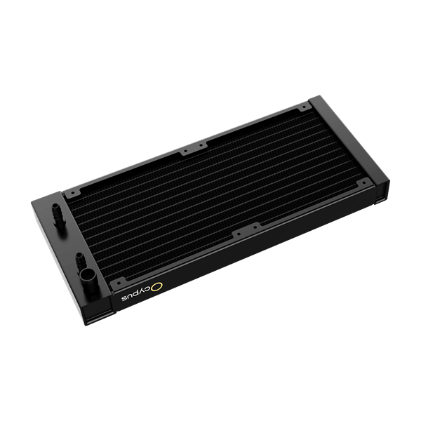 Система водяного охлаждения Ocypus Sigma L24 PRO BK, 240mm, LCD Pump, 2x120mm FDB fans, LGA115X/1200/1700/18XX, AM4/AM5