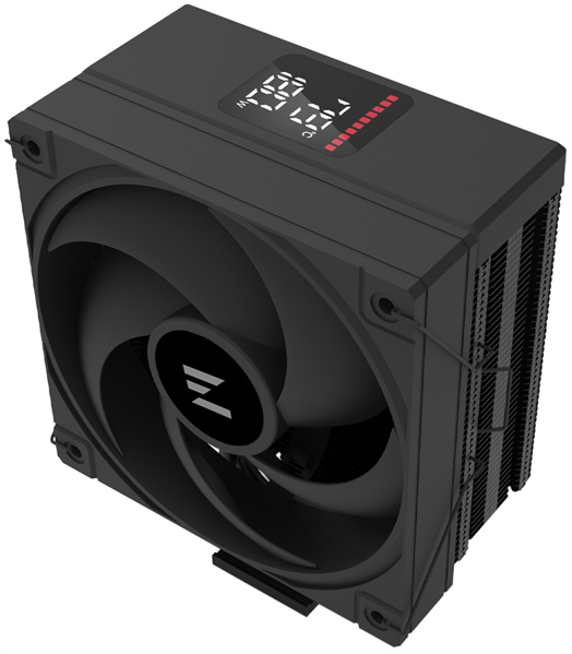 Кулер для процессора ZALMAN CNPS9X ECO DS, 120mm FAN, 4 HEAT PIPES, 4-PIN PWM, 600-2100 RPM, 31.4 DBA MAX, HYDRO BEARING, ARGB TOP COVER, LIVE CPU TEMPERATURE DISPLAY, FULL SOCKET SUPPORT
