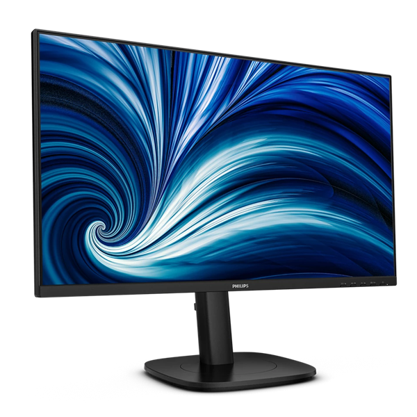Монитор 23,8" Philips 24B2N3200J 1920x1080 WLED, 16:9 IPS 300cd, 1500:1, 50M:1, 4ms, 178°/178°, VGA, HDMI, DP, USB hub: 3*USB3.2, 120Hz, Speakers, Tilt, Height, Swivel, Pivot, Internal, VESA, Black, 3y