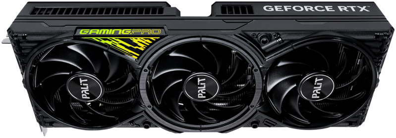Видеокарта PALIT NE75080019T2-GB2031Y RTX5080 GAMINGPRO 16GB GDDR7 256bit 3-DP HDMI V1/mouse pad/sticker