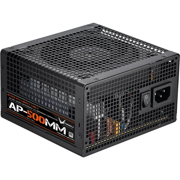 Блок питания Formula V Line AP-500MM, 500W, APFC, 80+, 12cm Fan