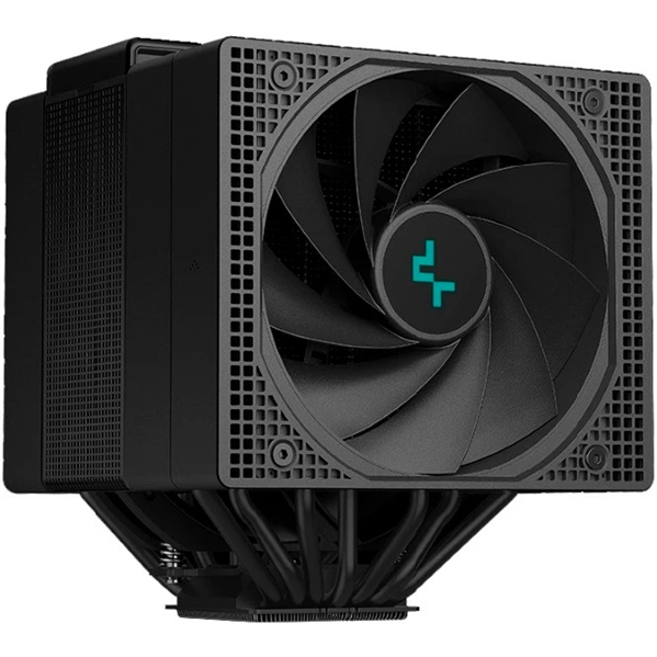 Кулер для процессора DEEPCOOL ASSASSIN IV VC VISION LGA20XX/1700/1200/115X/AM5/AM4 (6шт/кор,TDP 300W, PWM, DUAL FAN 140mm + 120mm, DUAL Heatsink, 7 Heatpipe, Copper Base) RET (R-ASN4-BKNVMD-G)