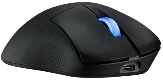 Мышь ASUS ROG KERIS II WIRELESS ACE, 54g, 2.4GHz RF, Bluetooth, 42K DPI Sensor, 5 Programmable Buttons, Black