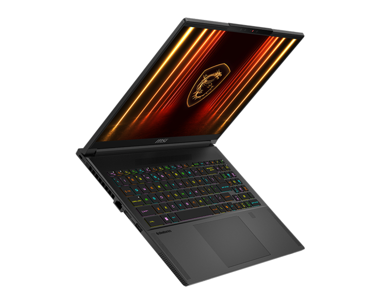 ноутбук MSI Stealth 16 AI A2HWFG-086XRU Core 7 255H 16" 16:10 QHD+ (2560 x 1600) OLED, 240hz,DDR5 32GB (16GB*2),1TB SSD,NV RTX 5060 (GDDR7 8GB),99Whr,2.1kg,2y,Dos,Black