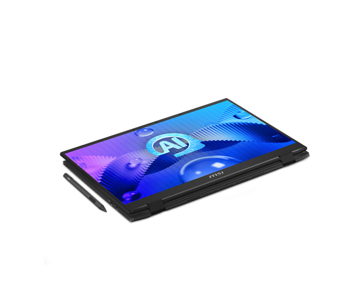MSI Summit 16 E16 AI Studio Core Ultra 7 155H 16" 16:10 QHD+ (2560x1600),IPS,Touch,Pen, LPDDR5 16GB,1TB SSD, NV RTX 4050, GDDR6 6GB,Black,82Whr,2,1kg,2y,Win11 Pro,KB Eng/Rus