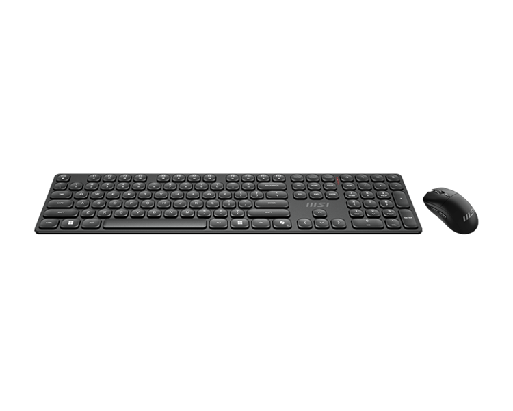 Клавиатура и мышь Keyboard and Mouse MSI FORGE K210 Combo, Wireless, Black