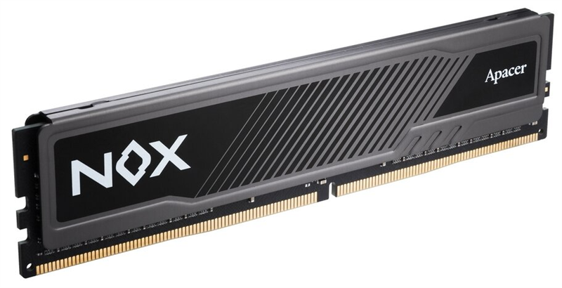 Оперативная память Apacer DDR4 8GB 3200MHz DIMM NOX Black Gaming Memory (PC4-25600) CL16 1.35V Intel XMP 2.0, Heat Sink (Retail) 1024*8 3 years (AH4U08G32C28YMBAA-1)