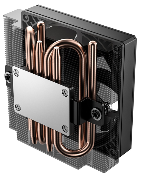 Кулер для процессора ID-COOLING IS-47-XT V2 LGA1851/1700/1200/115X/AM5/AM4 низкопрофильный высота 47mm (24шт/кор, TDP 100W, PWM, 4 тепл.трубки + медная база, FAN 92mm, черный) BOX