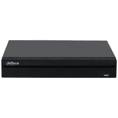 Видеорегистратор DAHUA 4-канальный IP-видеорегистратор 4K и H.265+, ИИ Входящий поток до 80Мбит/с; сжатие: H.265+, H.265, H.264+, H.264, MJPEG; разрешение записи до 12Мп; накопители: 1 SATA III до 20Тбайт; воспроизвед
