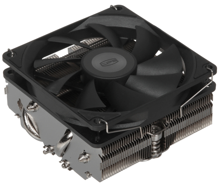 Кулер для процессора PCCooler RC400-53, Low Profile, 92mm FAN, 4 HEAT PIPES, 4-PIN PWM, 1000-2700 RPM, 31.2 DBA, HYDRO BEARING, LGA 1851/1700/1200/115X, AMD AM5/AM4