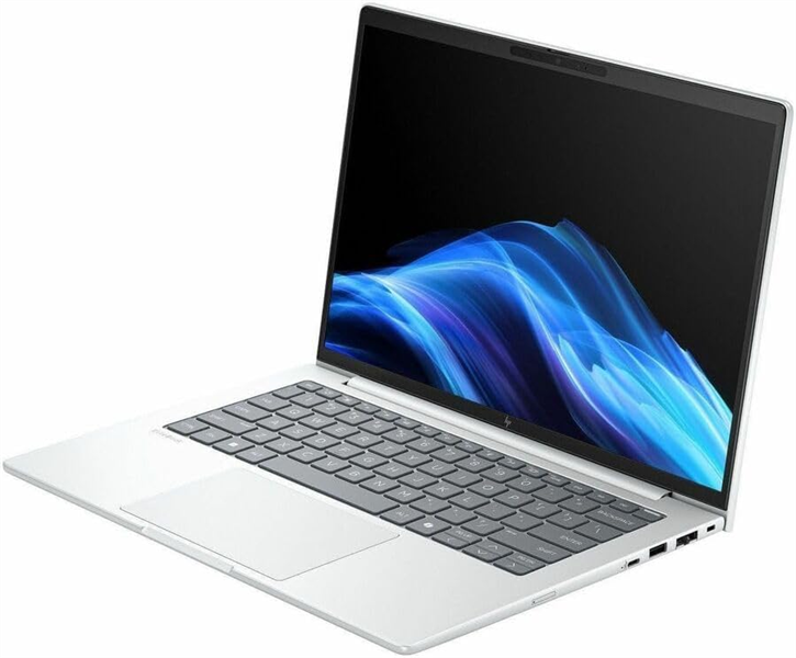 Ноутбук HP EliteBook 8 G1i 14 Intel Core Ultra7-268V,14" WUXGA (1920x1200) IPS 300AG,Touch,32Gb LPDDR5x-8533MHz,512Gb SSD,Al Case,62Wh,FPS,ENG/RU Kbd Backlit,1.39kg,Silver,1y,Win11Home Eng
