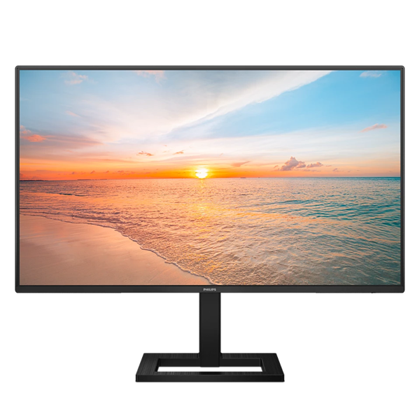 27' Philips 27E1N1600AE 2560x1440, WLED, 16:9, IPS, 350cd, 1300:1, MID, 4ms, 178/178, HDMI, 2xUSB 3.2, USB-C 65W (DP Alt), 100Hz, Speak Tilt, HAS, Внутр, VESA, Black, 3y