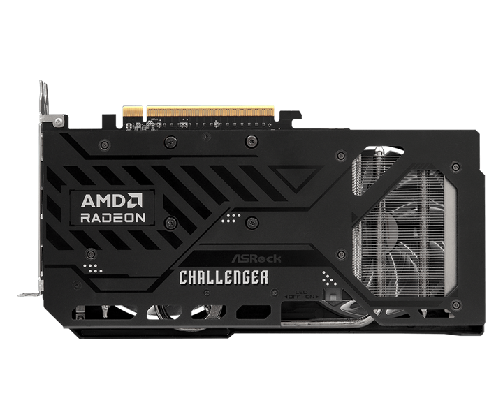 Видеокарта ASRock Radeon RX 9060 XT Challenger 16GB OC//RX 9060XT, HDMI, DP*2, 16G, D6