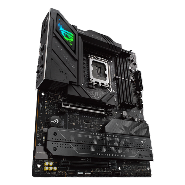 Материнская плата ASUS ROG STRIX B860-F GAMING WIFI, LGA1851, B860, 4*DDR5, 4*SATA, 4*M.2, 7*USB 3.2, Type-C, 2*PCIx16, DP+HDMI, ATX; 90MB1JG0-M0EAY0
