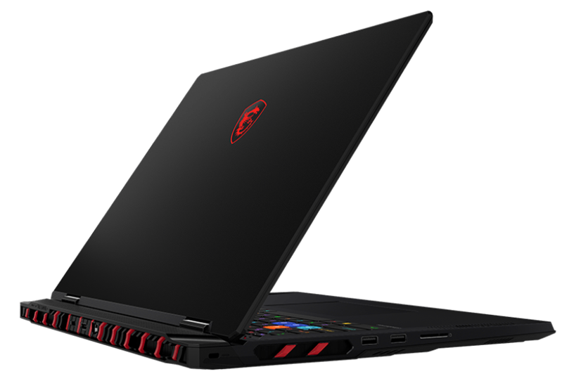 Ноутбук MSI Raider A18 HX A9WJG-216RU AMD Ryzen 9 9955HX 18" 16:10 UHD+ (3840x2400)120HzDDR5 64GB(32GB*2),2TB SSD,NV RTX 5090 (24GB GDDR7),99Whr,3,6kg,2y,Win11Home,Core Black