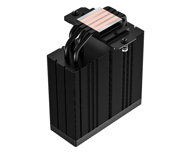 Кулер для процессора ID-COOLING FROZN A410 GDL LGA1700/1200/115X/AM5/AM4 (10шт/кор, TDP 220W, PWM, 4 тепл.трубки прямого контакта, FAN 120mm, черно-золотой) RET