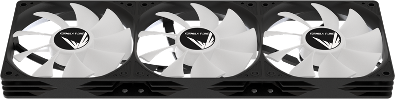 Система водяного охлаждения Formula V Line ICE JET GLOW 360 BK, 360mm, 3x120mm, ARGB fans, LGA115X/1200/1700/1851, AM4/AM5