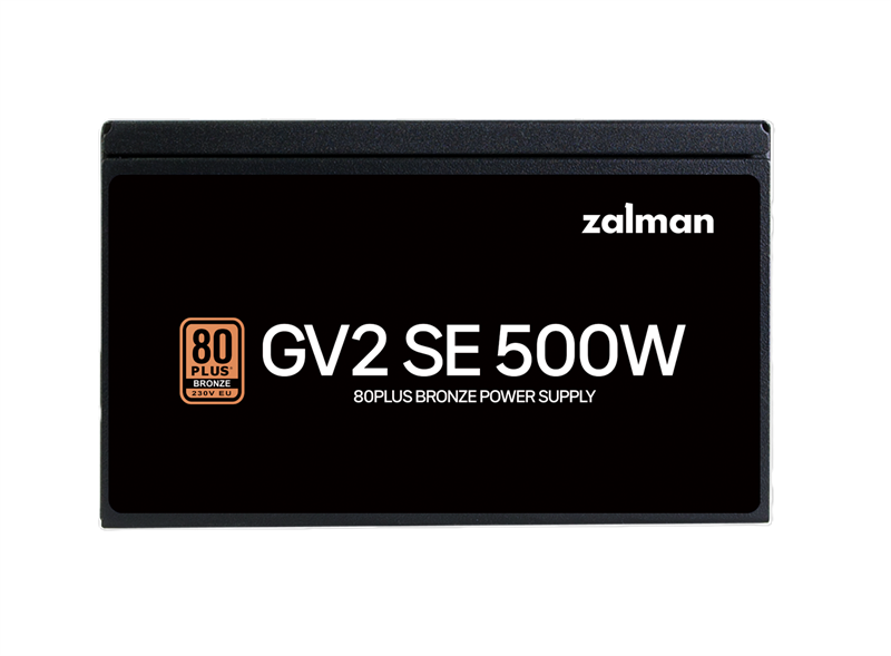 Блок питания Zalman ZM500-GV2SE, 500W, ATX12V v2.52, APFC, 12cm Fan, 80+ Bronze, Retail