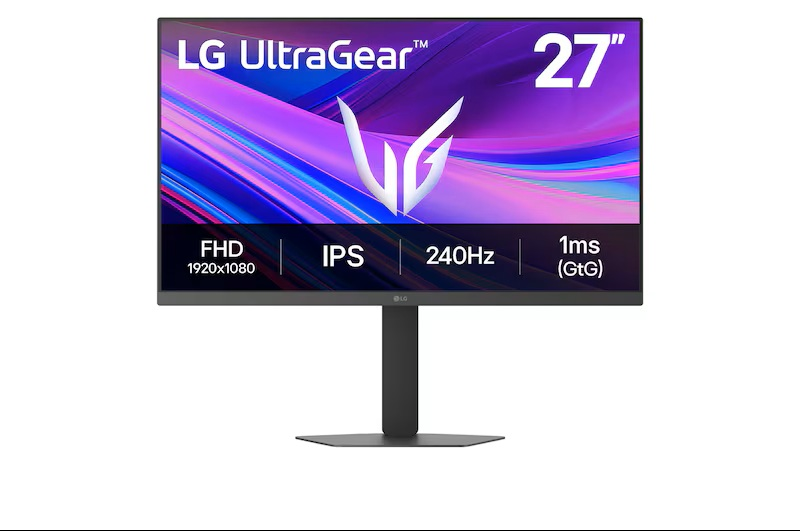 Монитор 27 LG 27G440A-B, IPS, 1920x1080, 1ms, 400cd, 240Hz, HDMI +DP, HAS Pivot Swivel, black, Ex