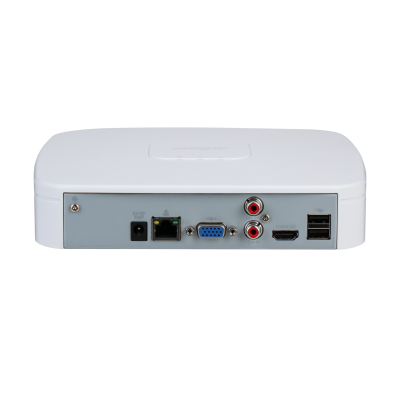 Видеорегистратор DAHUA 4-канальный IP-видеорегистратор 4K и H.265+, ИИ Входящий поток до 80Мбит/с; сжатие: H.265+, H.265, H.264+, H.264, MJPEG; разрешение записи до 12Мп; накопители: 1 SATA III до 20Тбайт; воспроизвед