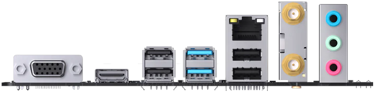 Материнская плата MAXSUN MS-B760M GAMING WIFI GANK V2, LGA1700, B760, 2*DDR5, 3*SATA3, M.2, 2*USB 3.2, 4*USB 2.0, 1*PCIEx16, 1*PCIEx1, VGA+HDMI, mATX
