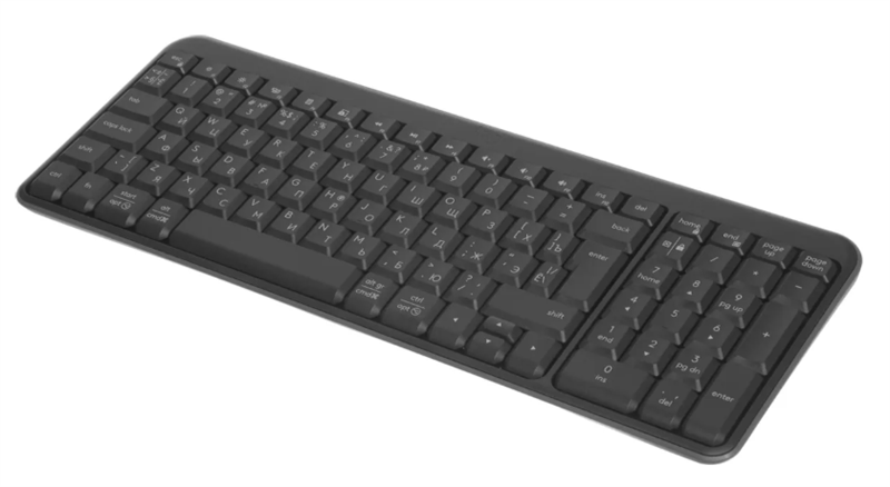 Клавиатура+мышь Logitech Wireless Desktop MK250 (Keybord&mouse), Bluetooth, Black, Rus/Eng, [920-013853]
