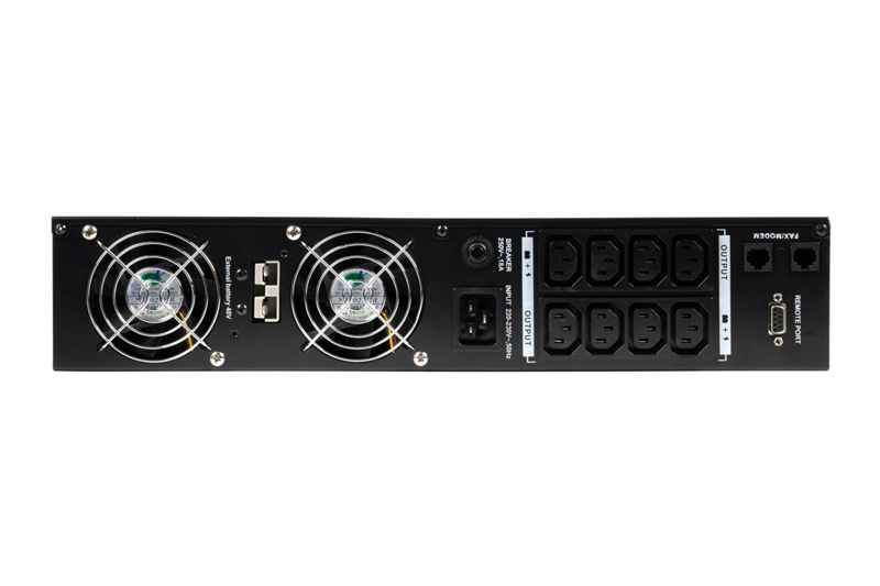 Источник бесперебойного питания (8960) Бастион RAPAN-UPS 3000 RACK+4x9Ah 3000ВА/2100Вт 2U/Line-Interactive/АКБ 9Ачх4/220В/8хС13/1,5 л.г (RAPAN-UPS 3000-RACK-IN-4X9-E)