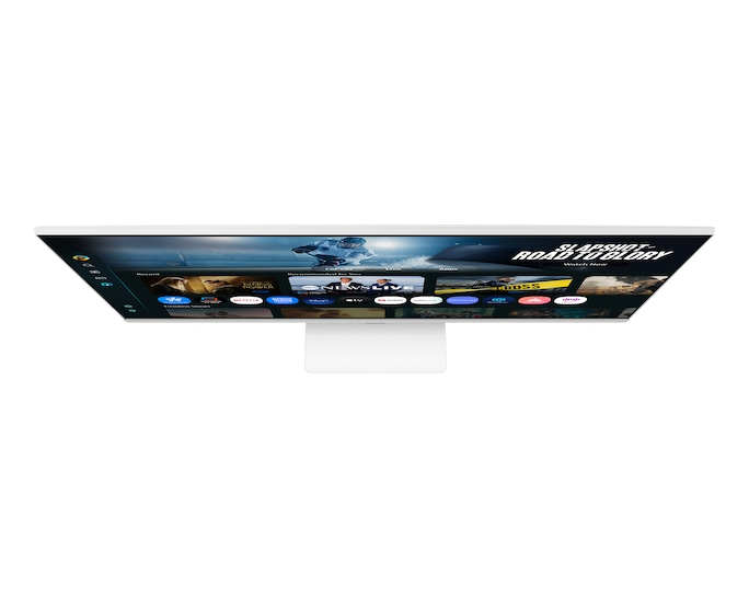 Монитор Samsung 32" Smart monitor M7 S32FM703UI (VA 16:9 3840x2160x60Hz 4ms 300cd 3000:1 178/178 1млрд HDMI USB-C(65W) 2*USB 2.0 Spk10W Tizen HDR10+ sRGB 99% Tilt WiFi5 BT5.2 VESA White ПультДУ)