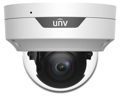 Видеокамера Uniview Видеокамера IP купольная антивандальная {1/3" 4 Мп КМОП @ 30 к/с, ИК-подсветка до 40м., 0.003 Лк @F1.6, объектив 2.8-12.0 мм моторизованный с автофокусировкой, WDR, 2D/3D DNR}
