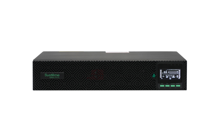 Источник бесперебойного питания Systeme Electric Smart-Save Online SRV, 3000VA/3000W, On-Line, Rack 2U(Tower convertible), LCD, Out: 8xC13+1xC19, SNMP Intelligent Slot, USB, RS-232, Dry contact