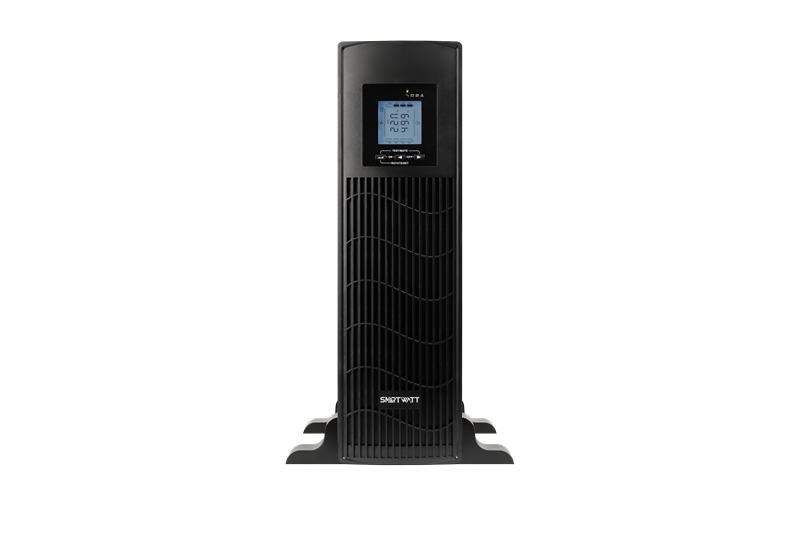 Источник бесперебойного питания SMARTWATT ИБП линейно-интерактивный SIN, 3000/2400 ВА/Вт, стоечный/напольный, LCD дисплей, IEC C13 - 6 шт., Schuko CEE7/4 - 1 шт. (3703020030004)