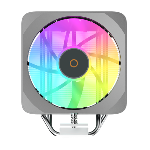 Кулер для процессора Ocypus Delta A40 EX BK Digital, 120mm ARGB FAN, Top Display Panel, 4 HEAT PIPES, 4-PIN PWM, 500-1800 RPM, 29DBA, HYDRO BEARING, LGA115X/1200/1700/18XX, AM4/AM5