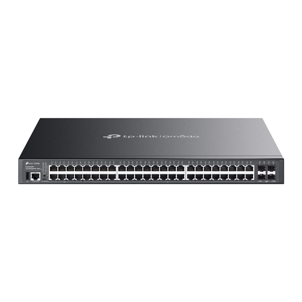 Коммутатор TP-Link SG5452XMPP, Omada 48-Port Gigabit Stackable Lite L3 Managed PoE++ Switch with 4 10G Slots