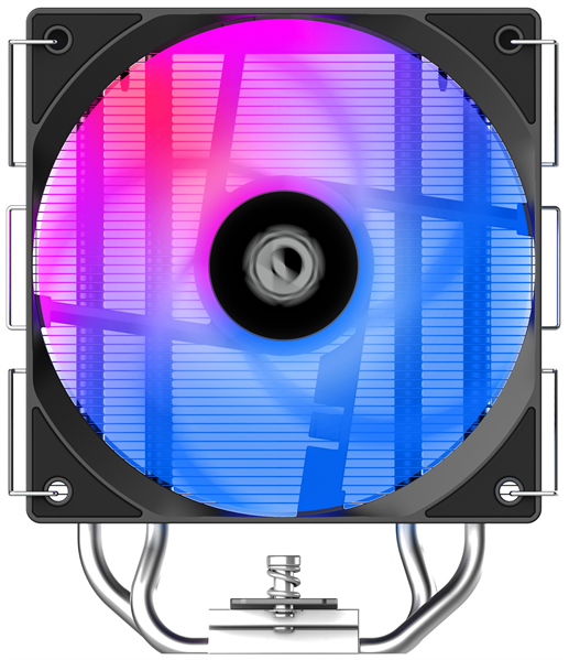 Кулер для процессора ID-COOLING SE-214-XT V2 LGA1851/1700/1200/115X/AM5/AM4 (16шт/кор, TDP 200W, PWM, 4 тепл.трубки прямого контакта, FAN 120mm, Random Spectrum Lighting) RET
