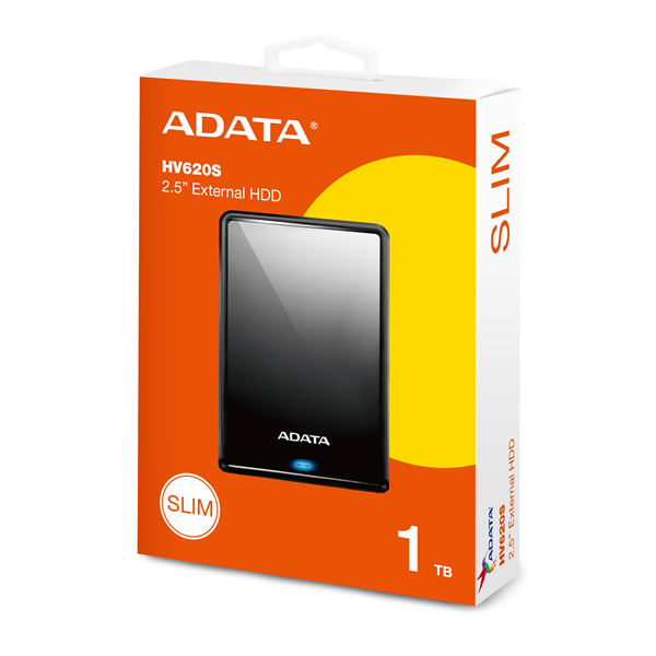Внешний накопитель External HDD ADATA 1TB USB 3.2 Gen 1 (USB 5Gbps) COLOR BOX black