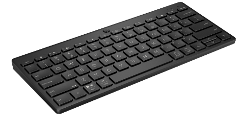Клавиатура Keyboard HP 350 Multi-Device Compact Wireless - black ENG/RUS