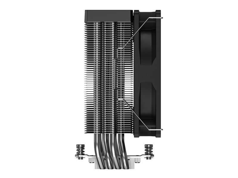Кулер для процессора ID-COOLING BLITZ X4 LGA1700/1200/115X/AM5/AM4 (16шт/кор, TDP 180W, PWM, 4 тепл.трубки прямого контакта, FAN 120mm, Dynamic Multi-Color LED) RET
