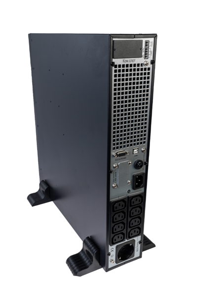 Источник бесперебойного питания Systeme Electric Smart-Save Online SRT, 1000VA/1000W, On-Line, Extended-run, Rack 2U(Tower convertible), LCD, Out: 8xC13, 1xSchuko, SNMP Intelligent Slot, USB, RS-232, Dry contact