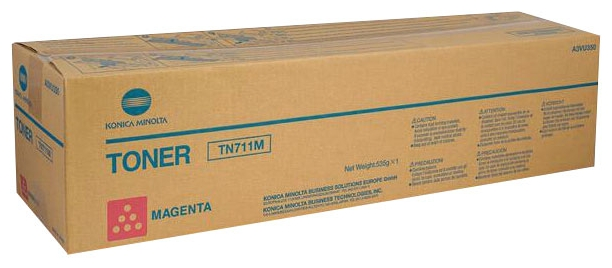 Тонер-картридж Konica Minolta toner cartridge TN-711M magenta for bizhub C654/754 31 500 pages
