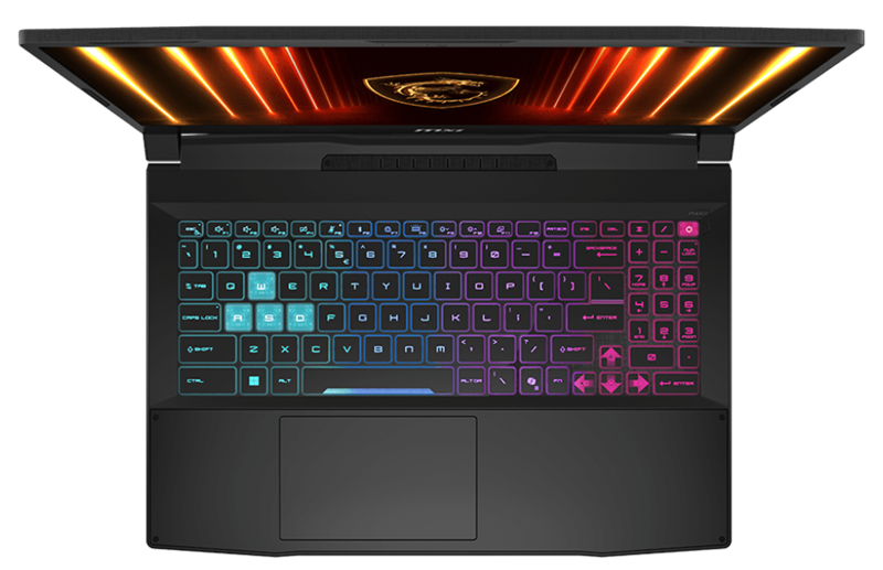 Ноутбук MSI Katana 15 HX B14WFK Core i5-14450HX 15.6" FHD (1920*1080), DDR5 16GB (8GB*2),1TB SSD, NV RTX5060 GDDR7 8GB,backlight,Black,75Whr,2.4kg,1y,Dos,Black