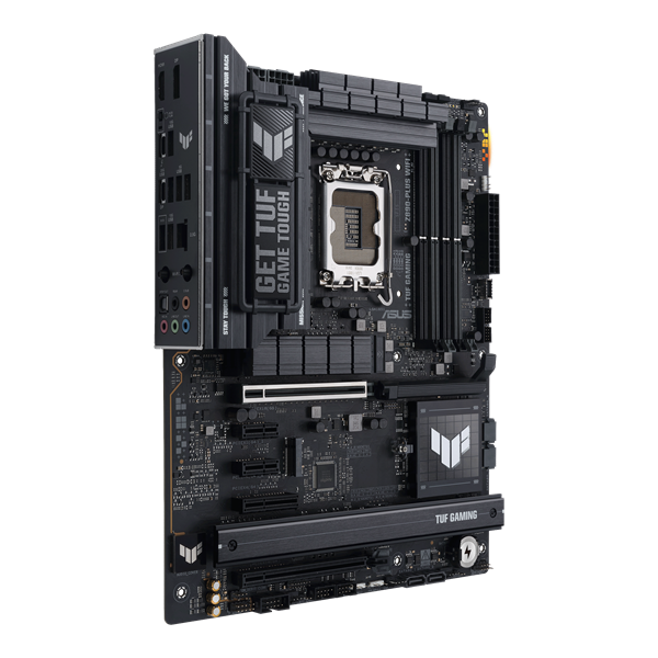 Материнская плата ASUS TUF GAMING Z890-PLUS WIFI, LGA1851, Z890, 4*DDR5, 4*SATA, 4*M.2, 6*USB 3.2, Type-C, 2*PCIx16, 1*PCIx4, 2*PCIx1, Thunderbolt™ 4, HDMI+DP, ATX; 90MB1IQ0-M0EAY0